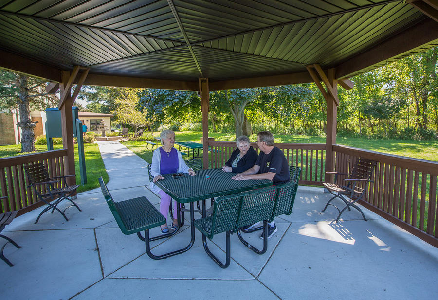 Residents at Gazebo