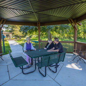 Residents at Gazebo