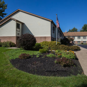 Side of Building Entrance